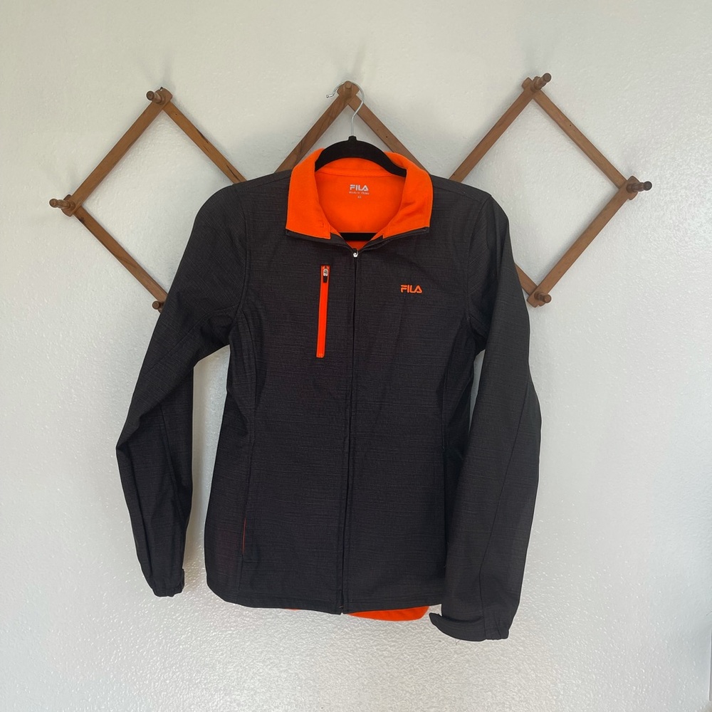 Fila Winter Jacket With Warm Lining and Interior Pockets